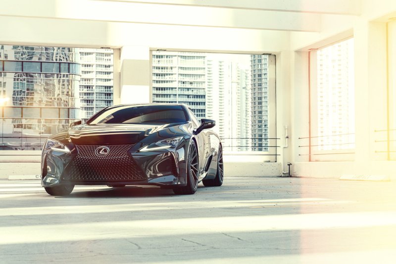 Lexus RC 500 чёрный