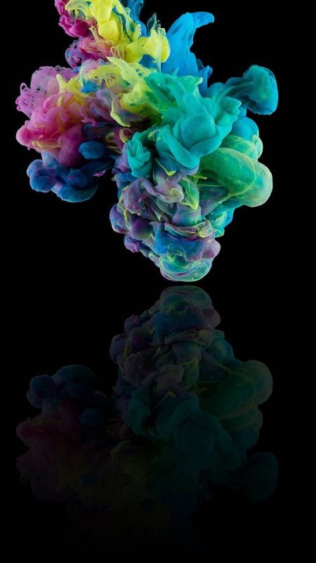 Цветной дым "черный"