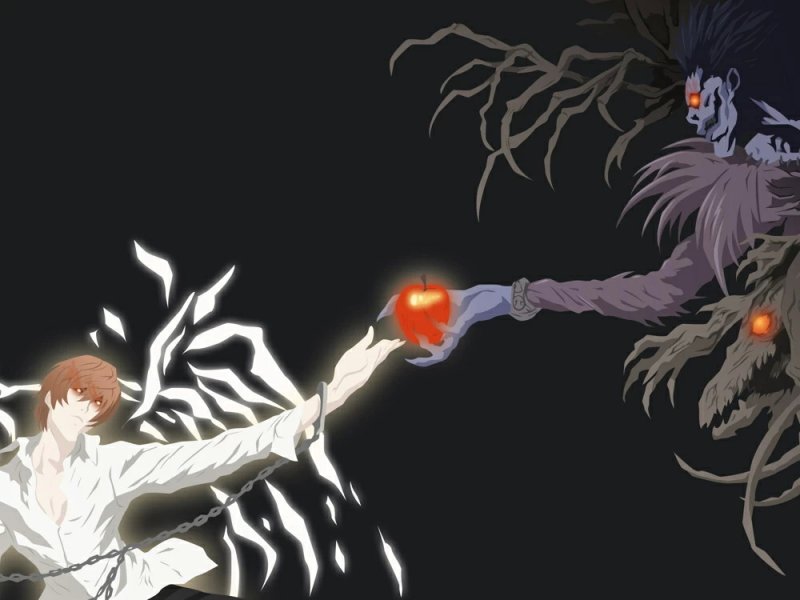 Тетрадь смерти Бог смерти рюк