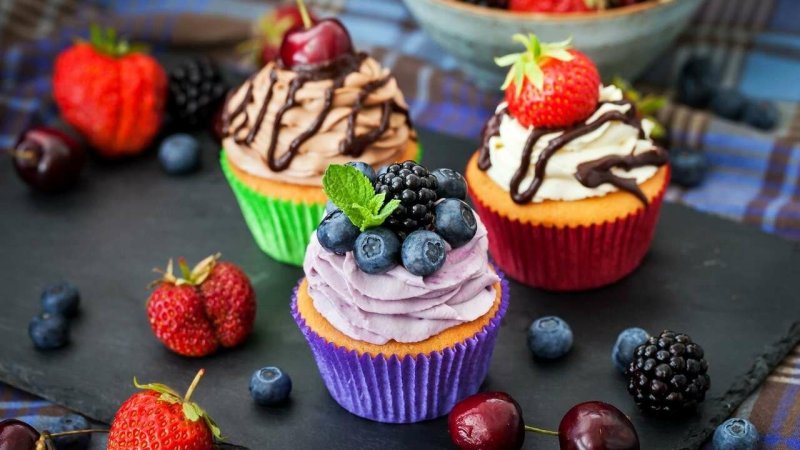 Тортики пирожные