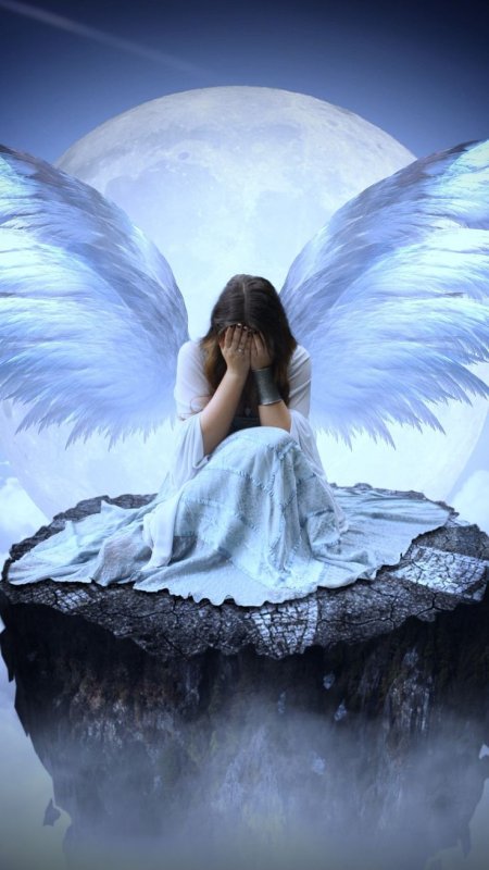 Грустный ангел