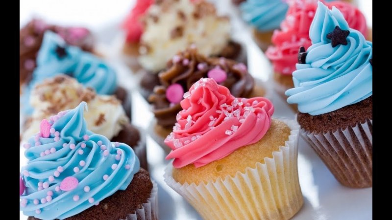 Красивые кексы