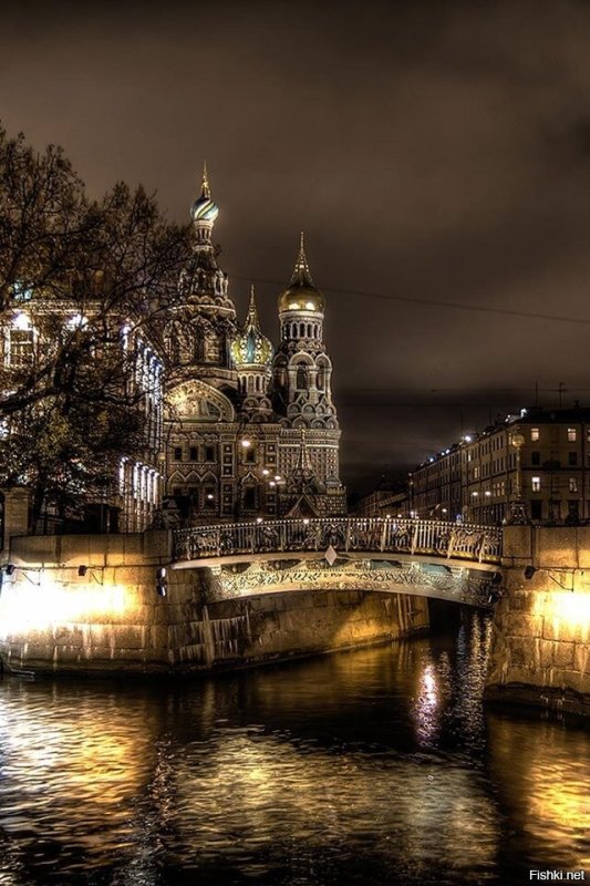 Ночной Санкт-Петербург