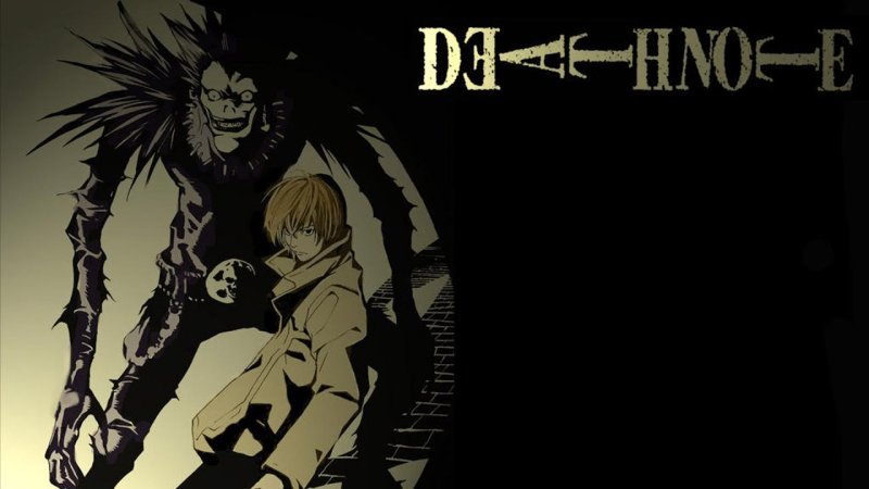 Death Note Ryuk and Light