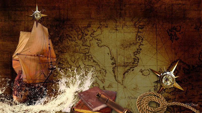 Пиратский фон