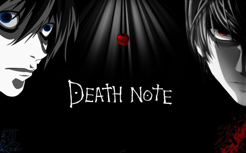 Death Note тетрадь в аниме