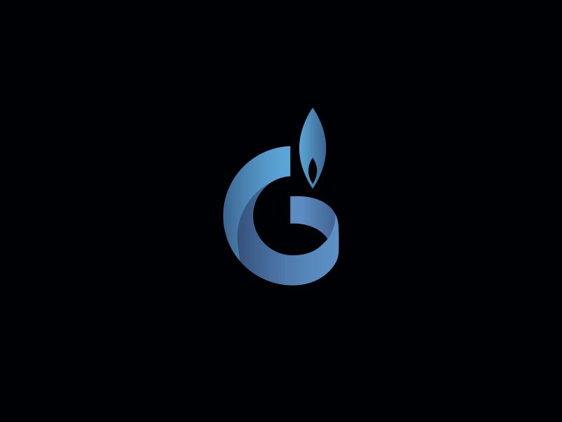 Газпром логотип иконка