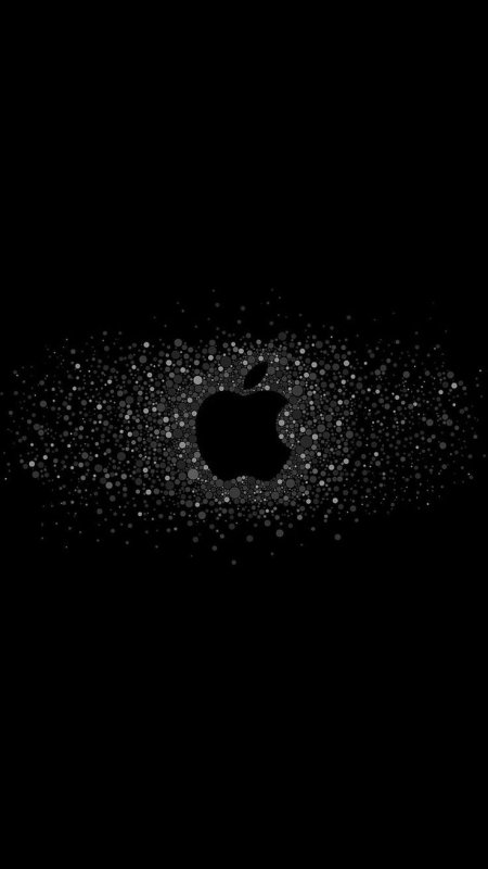 Черная заставка на айфон