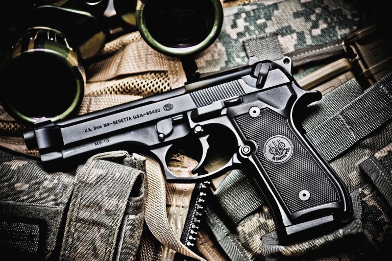 Beretta m9 Калибр