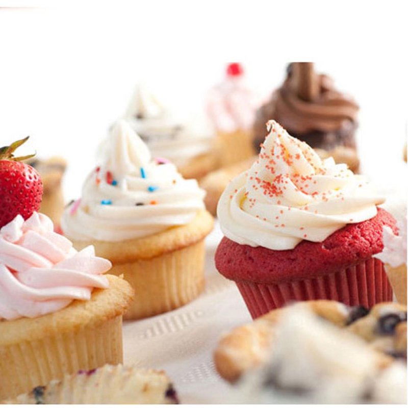 Красивые пирожные