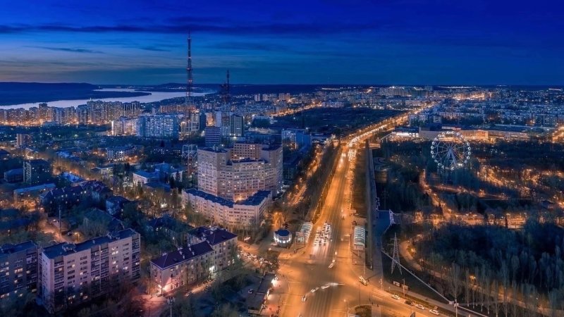 Самара с высоты 2020