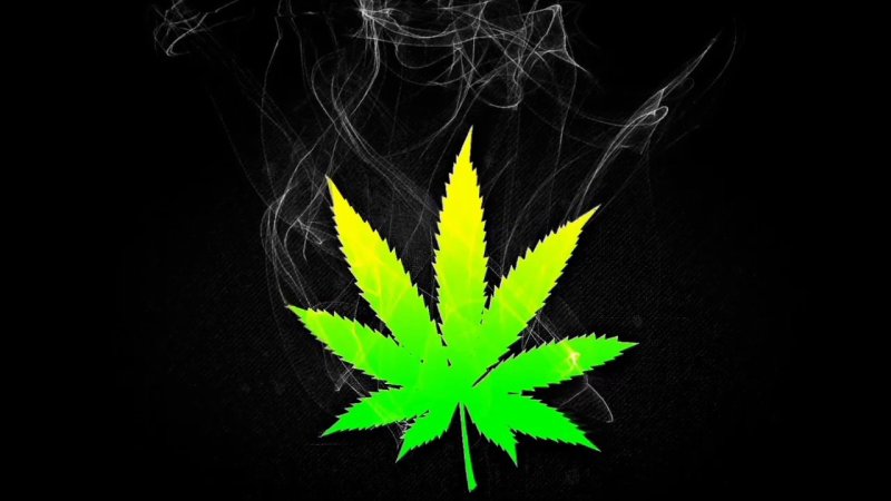 Канабис неон