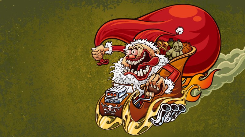 Сумасшедший дед Мороз