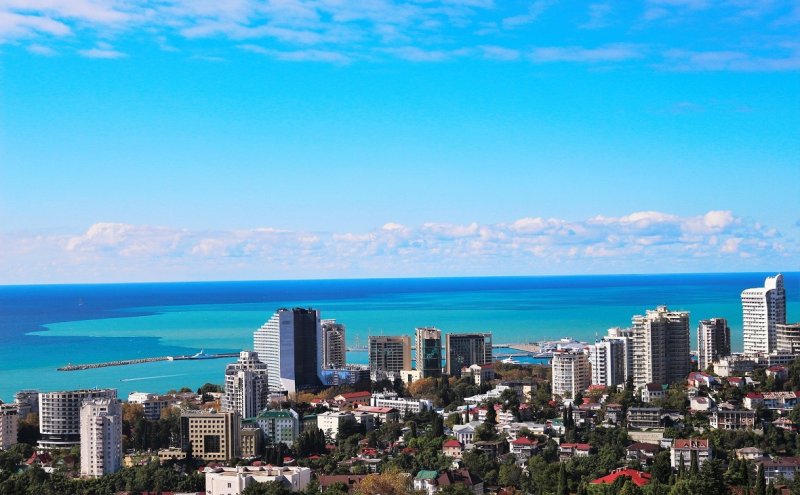 Сочи Адлер панорама