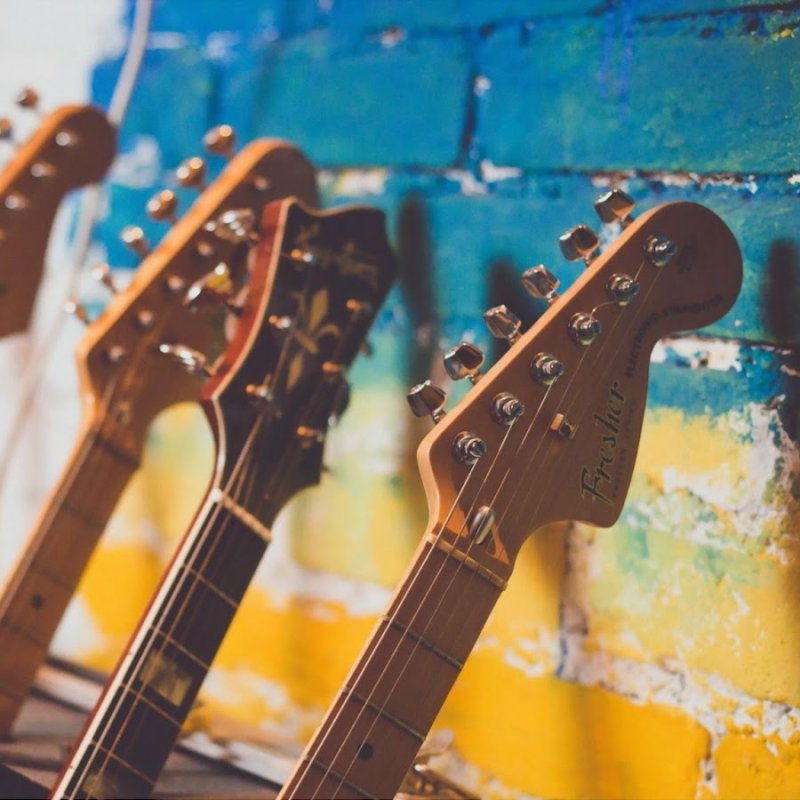 Электрогитара фон