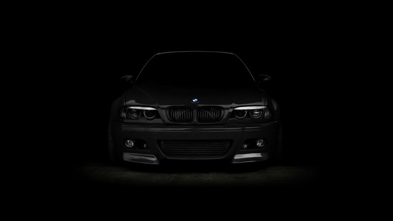 BMW m3 в темноте