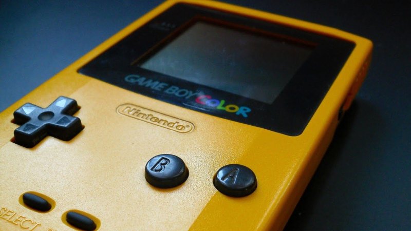 Геймбой желтый