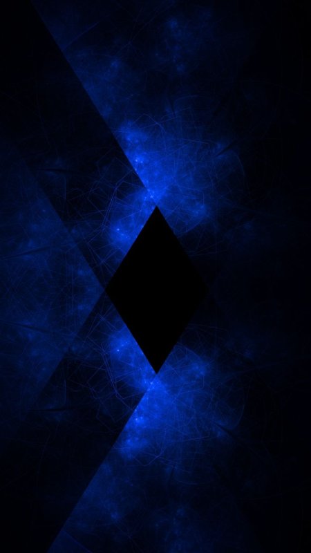 Сине черная абстракция