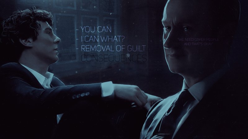 Шерлок Холмс Бенедикт Камбербэтч Эстетика