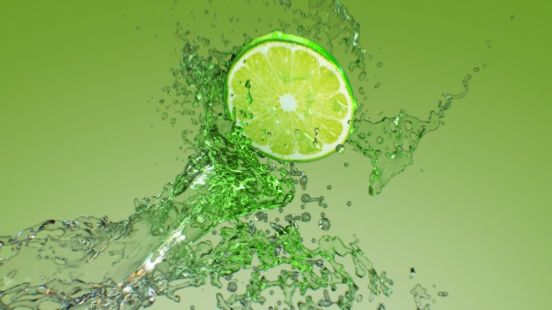 Зеленый лайм