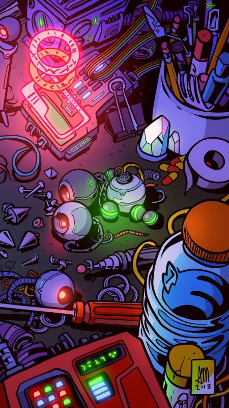 Телефон арт