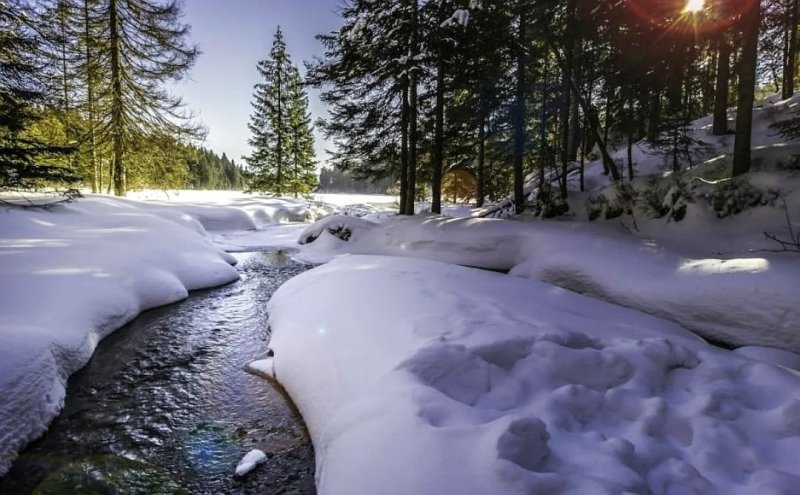 Зимняя река