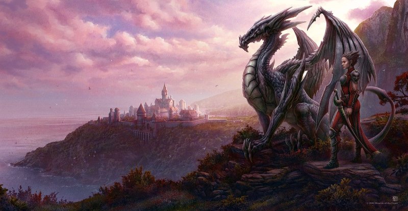 Дракон фэнтези