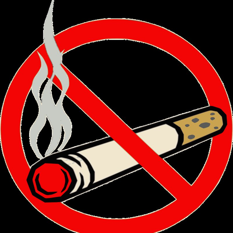 Значок против курения