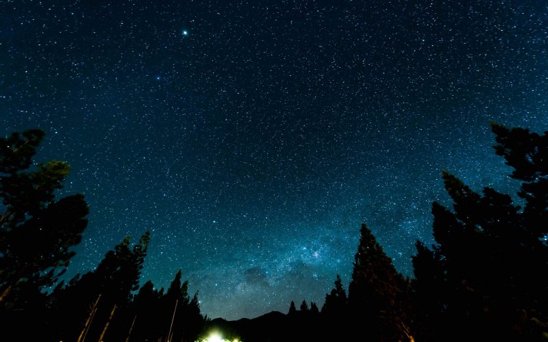 Звездное небо ночью