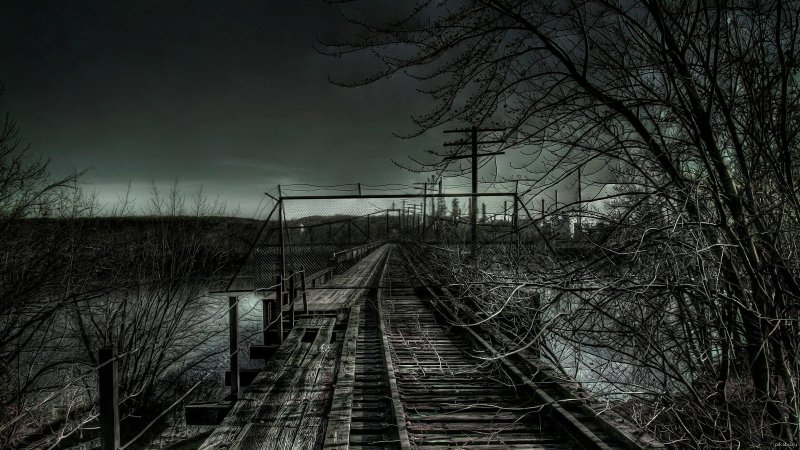 Мрачный пейзаж