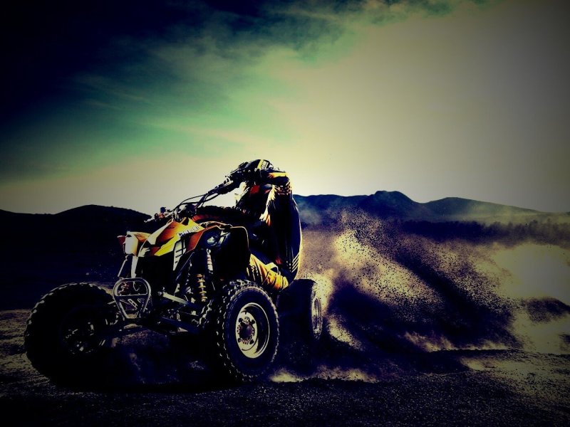 Квадроцикл на рабочий стол