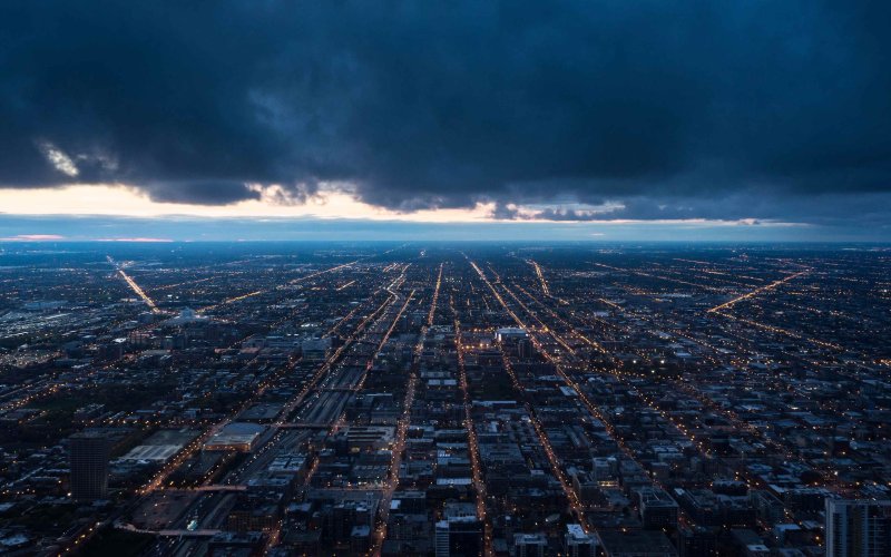 Город сверху