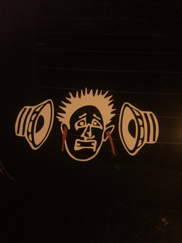 Наклейки на тему Автозвука