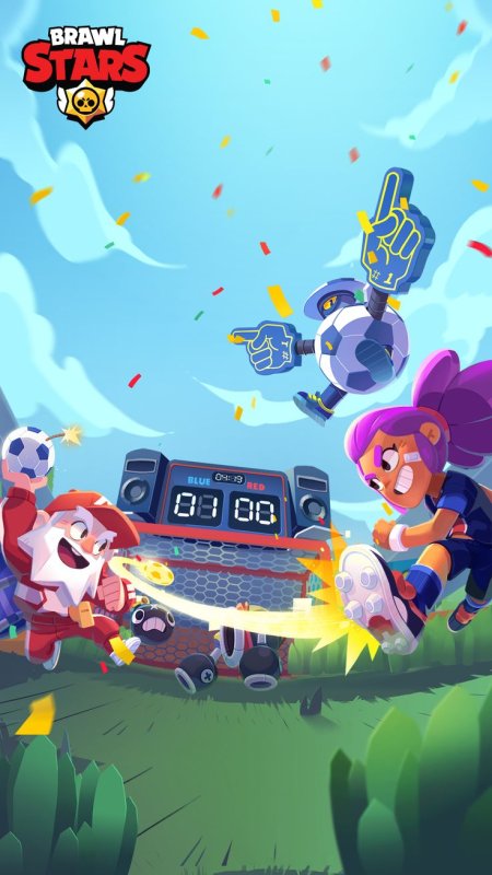 Brawl Stars загрузочный экран