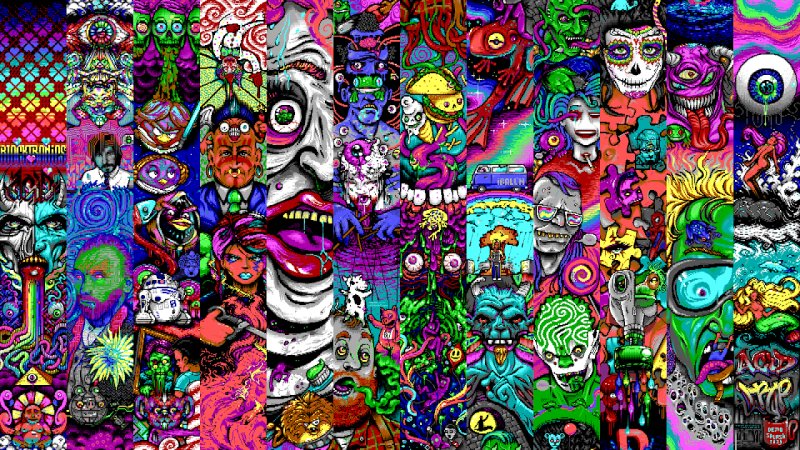 Психоделические рисунки