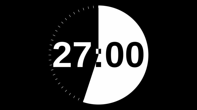 Обратный отсчет времени