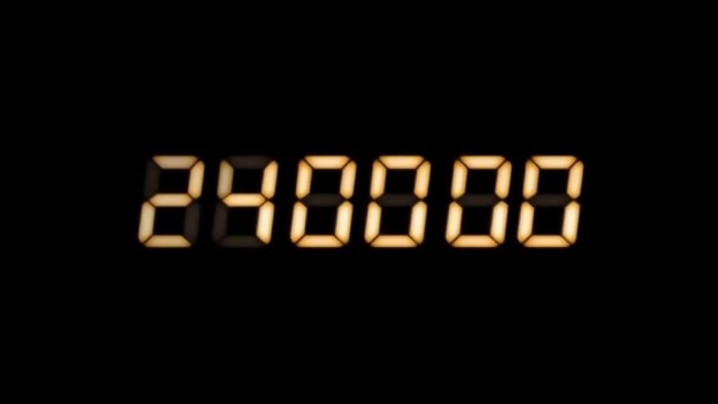 Часы с обратным отсчетом