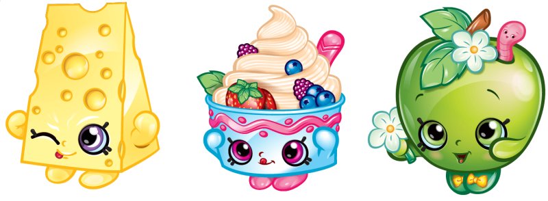 Шопкинсы персонажи