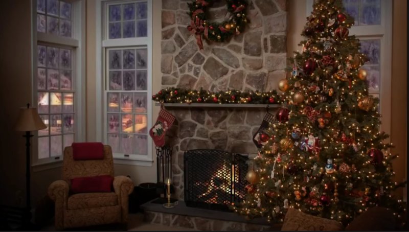 Новогодняя комната