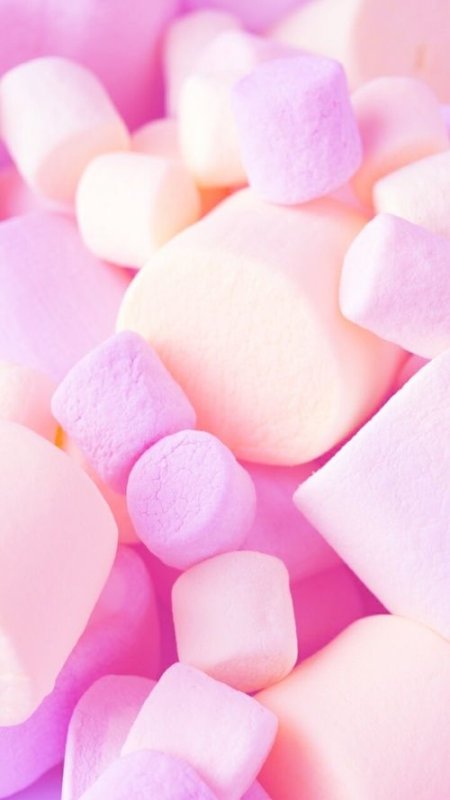 Розовые конфеты