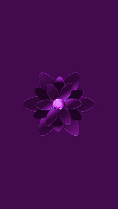 Сиреневые обои на телефон