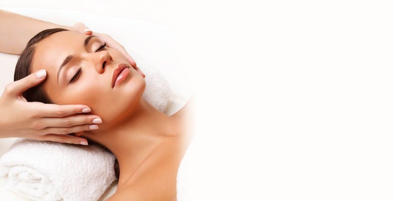 Визитка массаж лица