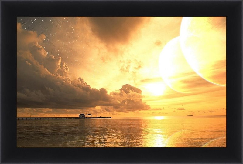 Море солнце