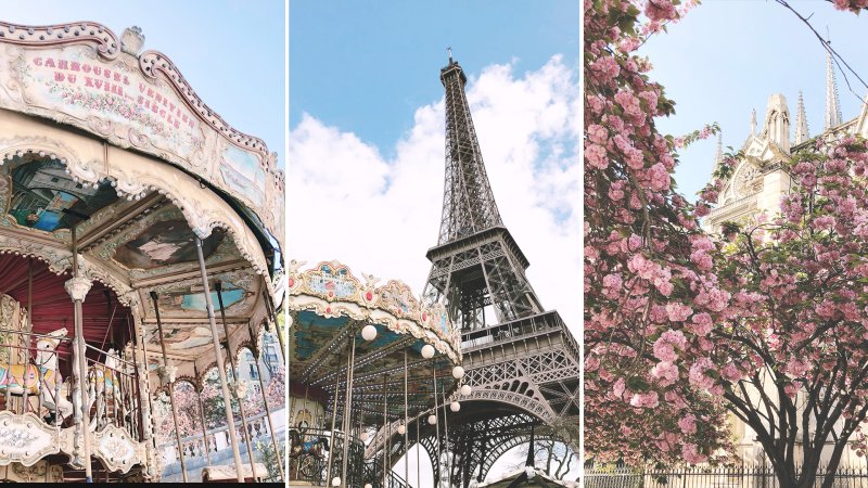 Париж весной