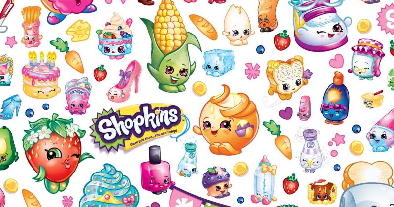 Наклейки Шопкинсы