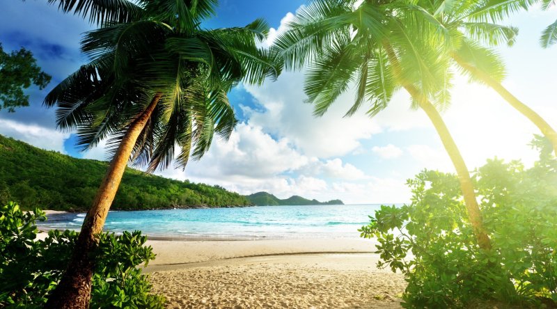 Пляж панорама