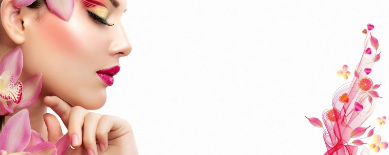 Фон для рекламы салона красоты