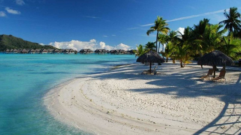 Тропический пляж