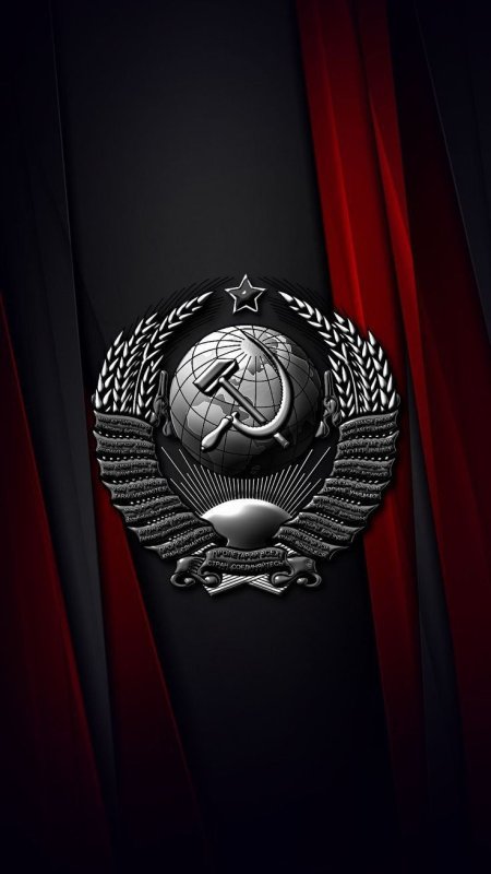Герб СССР на телефон