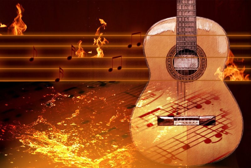 Красивые гитары